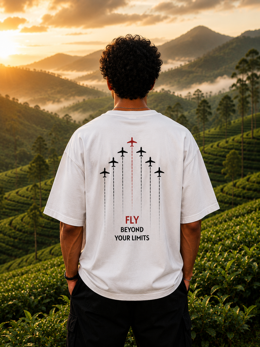Fly Beyond Your Limits Oversized T-Shirt