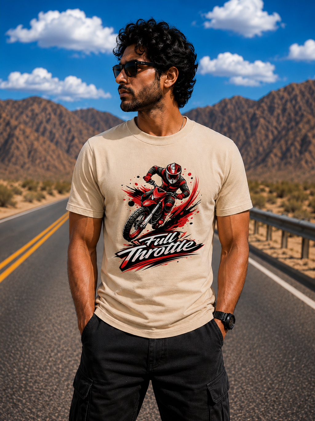 Full Throttle Regular Fit T-Shirt