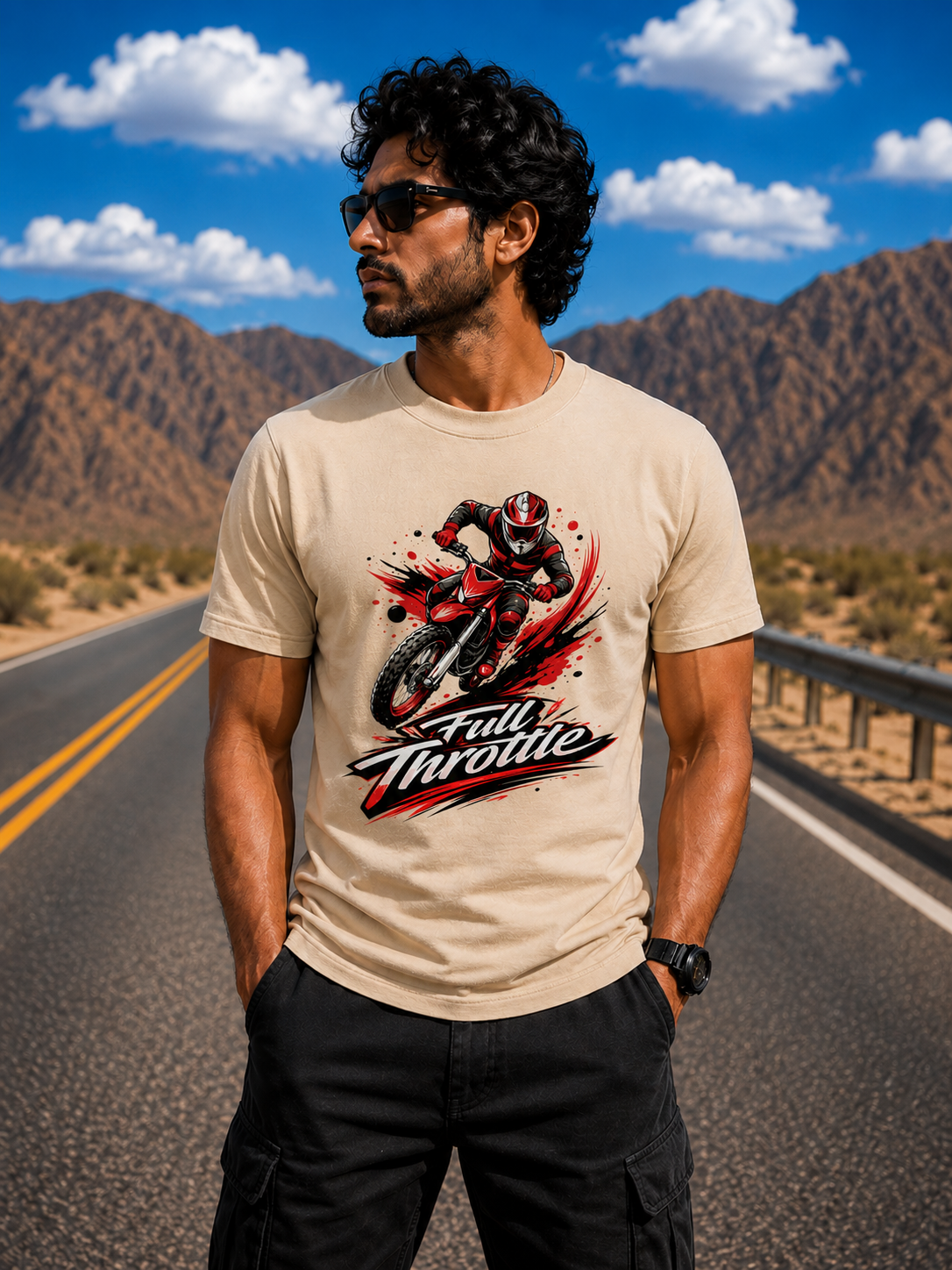 Full Throttle Regular Fit T-Shirt