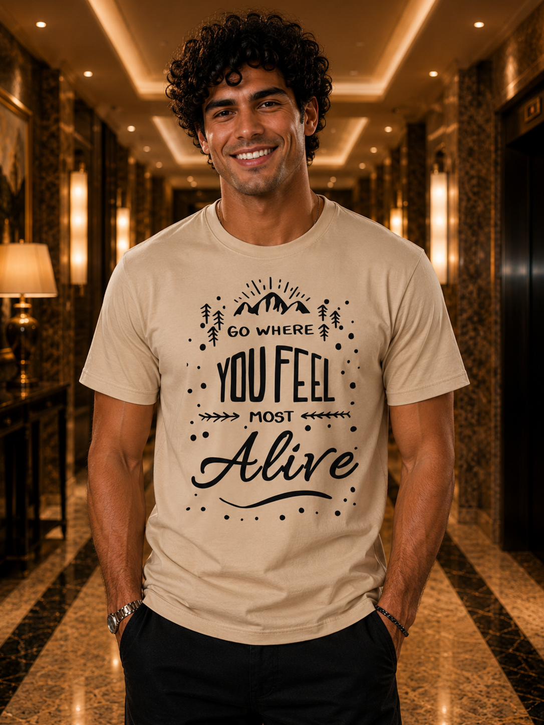 Where You Feel Alive Regular fit T-Shirt