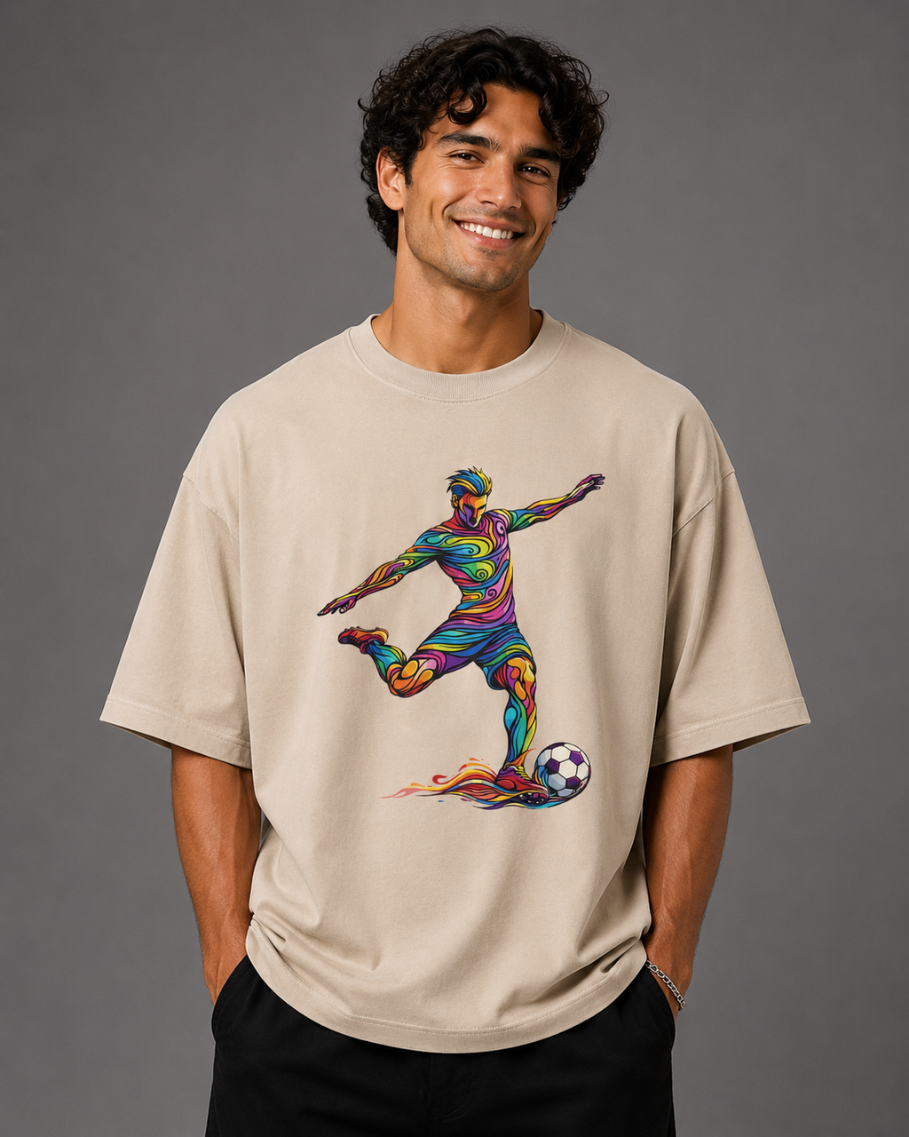 Beauty of Football Oversized T-Shirt