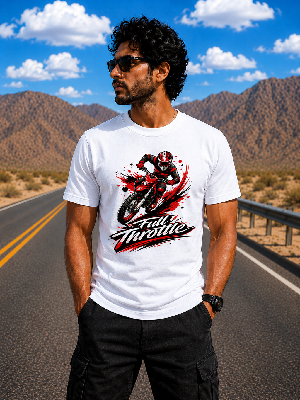Full Throttle Regular Fit T-Shirt