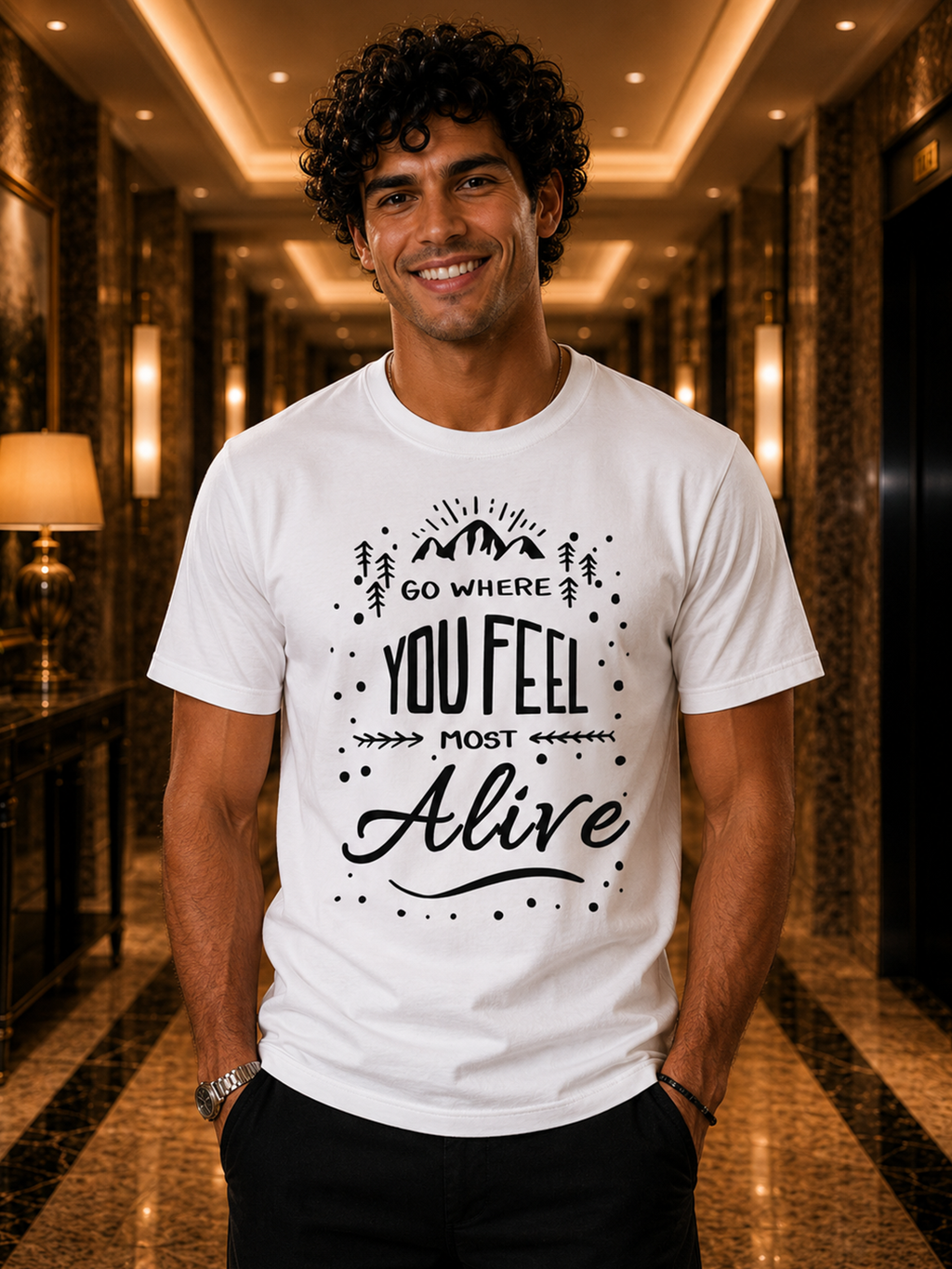 Where You Feel Alive Regular fit T-Shirt