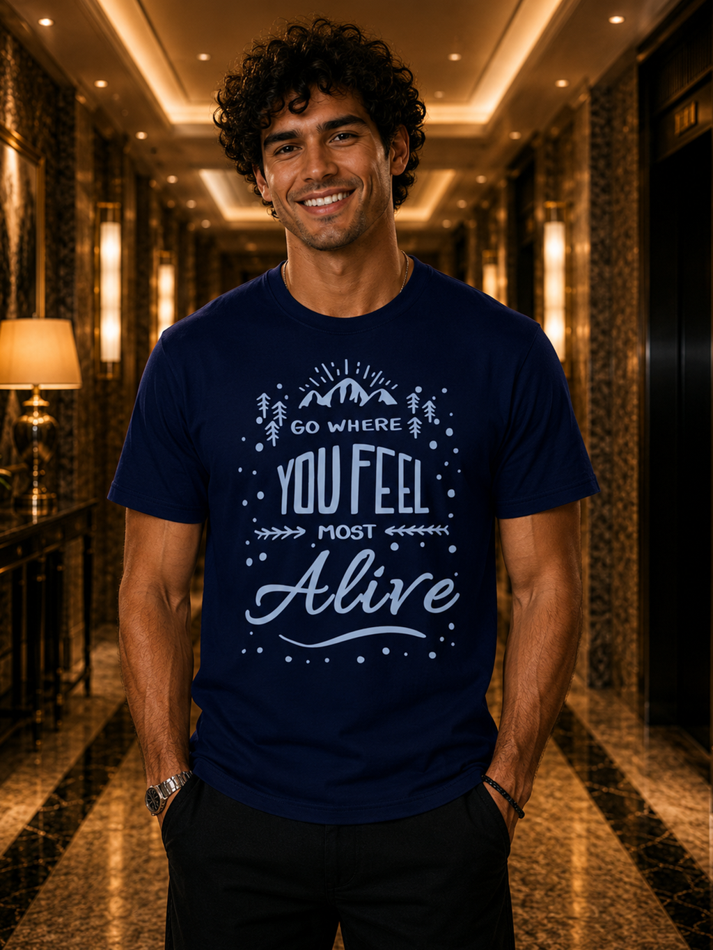 Where You Feel Alive Regular fit T-Shirt