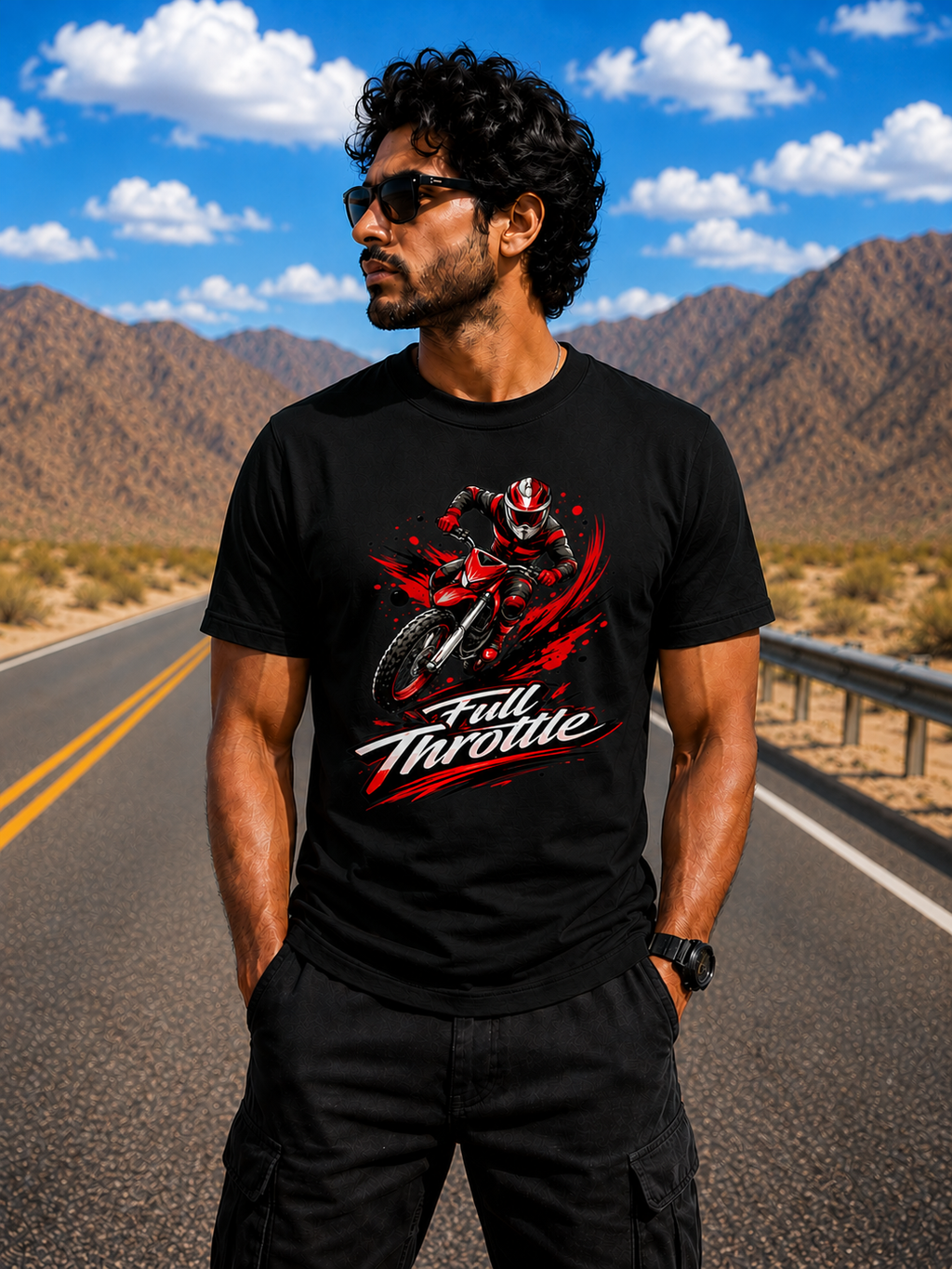 Full Throttle Regular Fit T-Shirt
