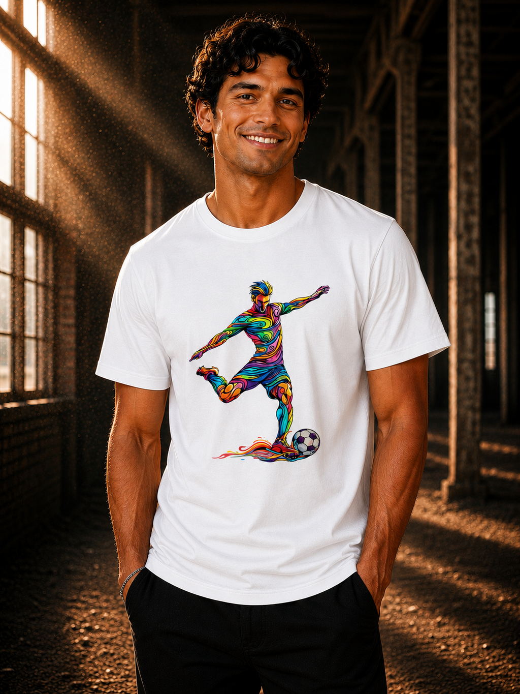 Beauty of Football Regular Fit T-Shirt