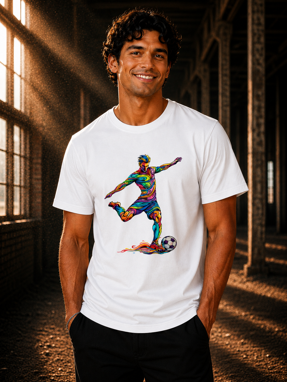 Beauty of Football Regular Fit T-Shirt
