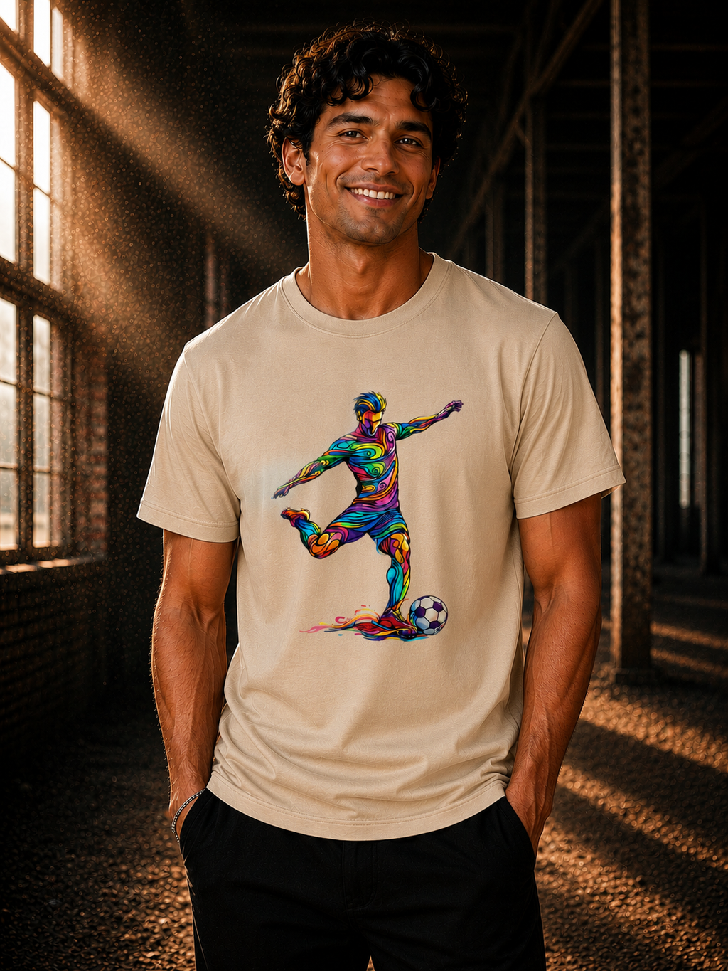 Beauty of Football Regular Fit T-Shirt
