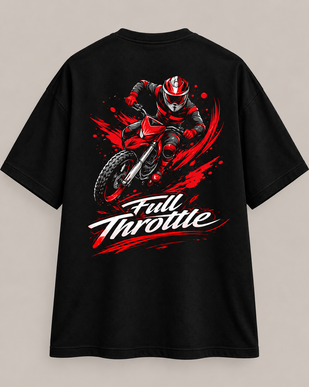 Full Throttle Oversized T-Shirt