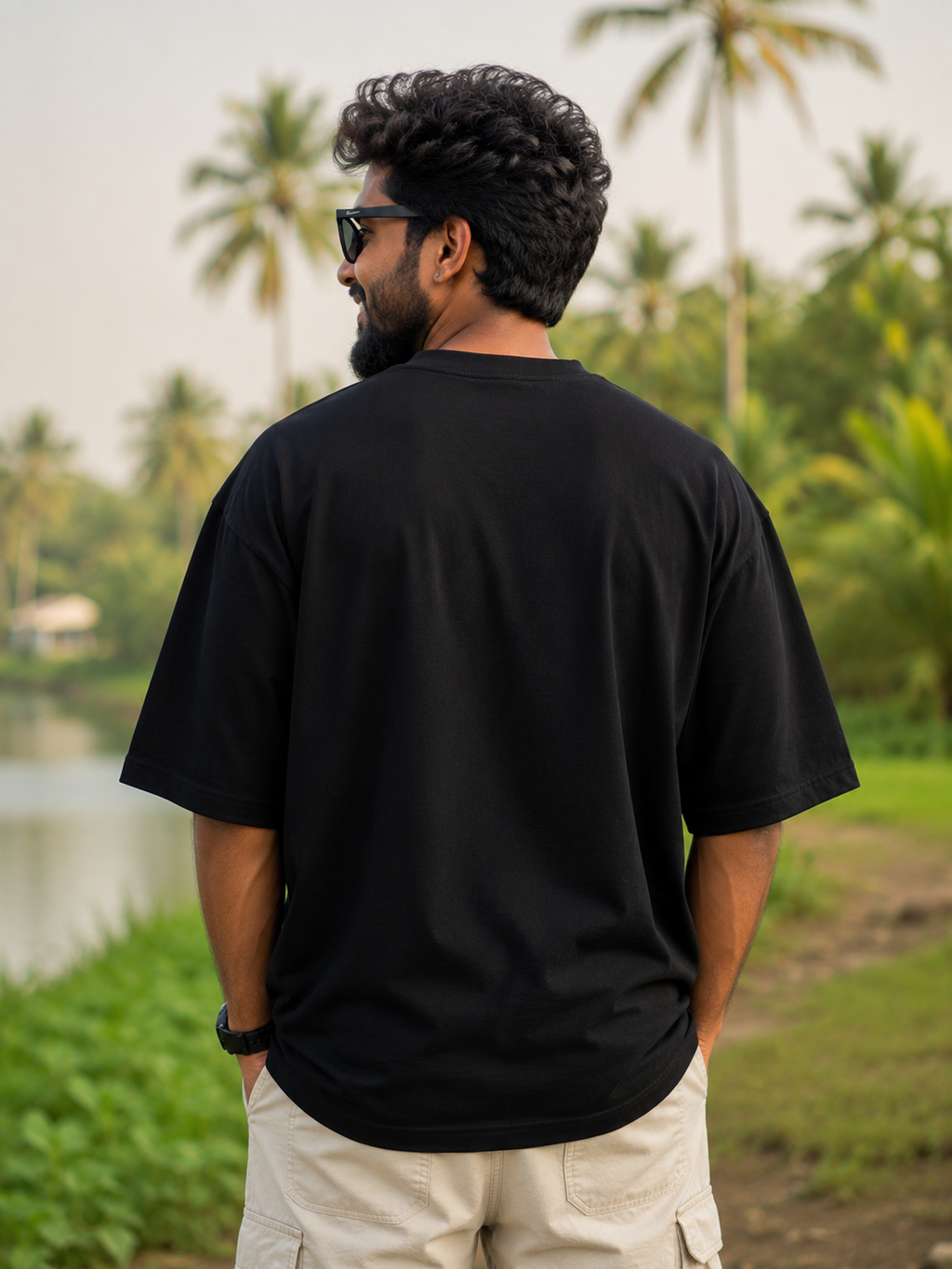 Onam Mood Oversized T-shirt