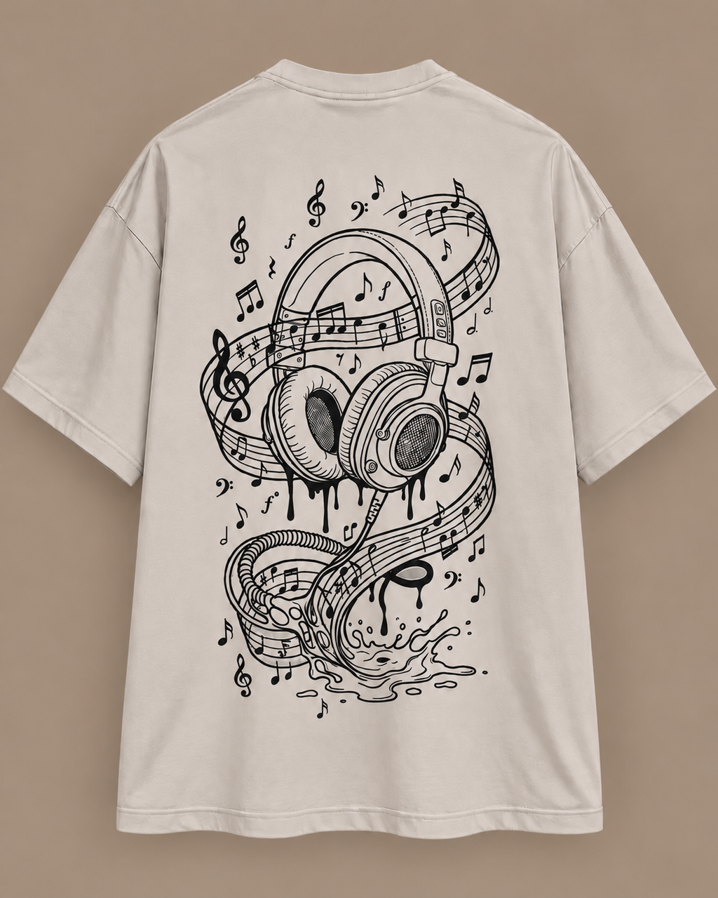 Lost in Music Oversized T-Shirt