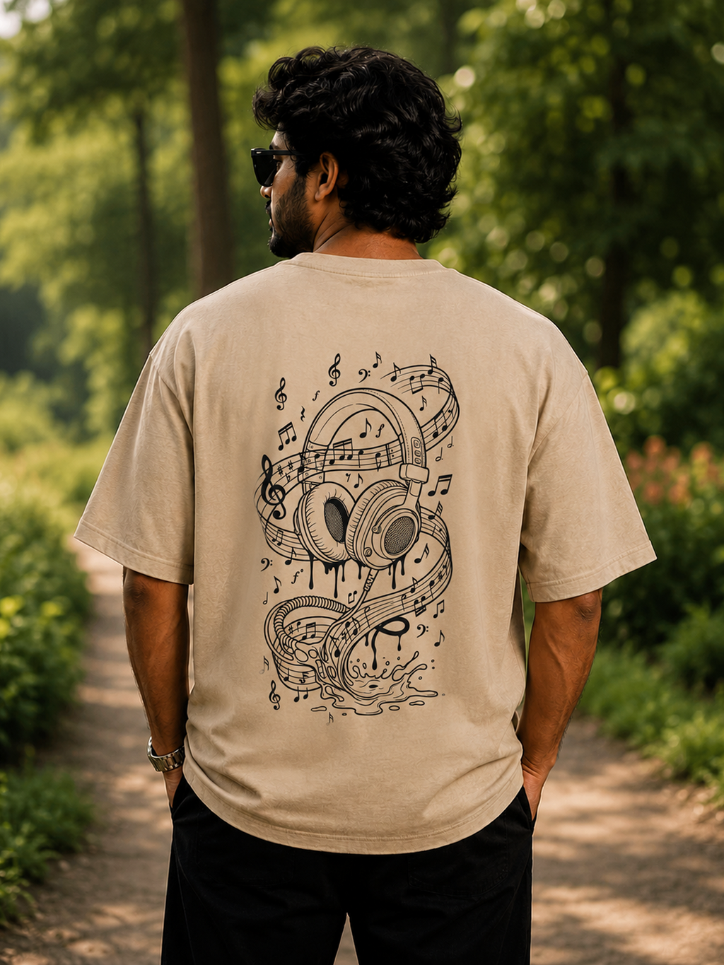 Lost in Music Oversized T-Shirt