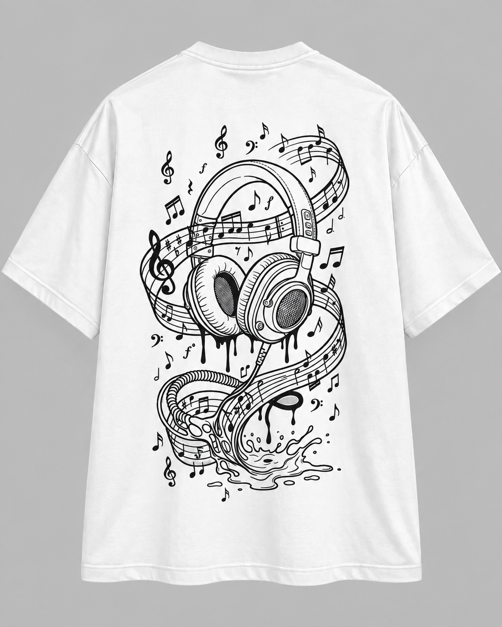 Lost in Music Oversized T-Shirt