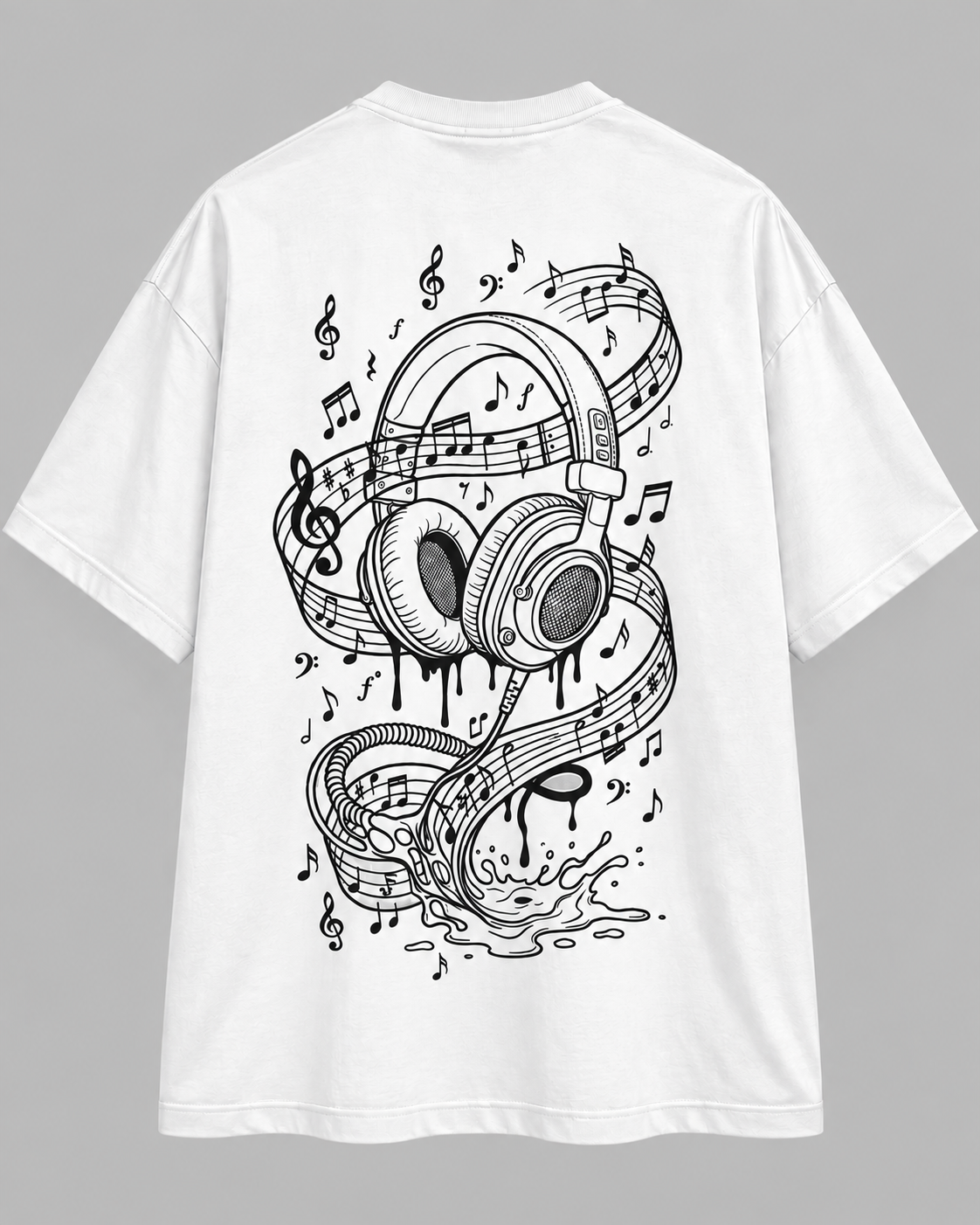 Lost in Music Oversized T-Shirt