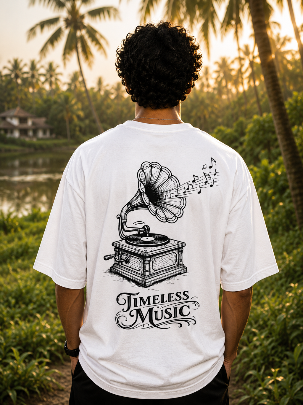 Timeless Music Oversized T-Shirt