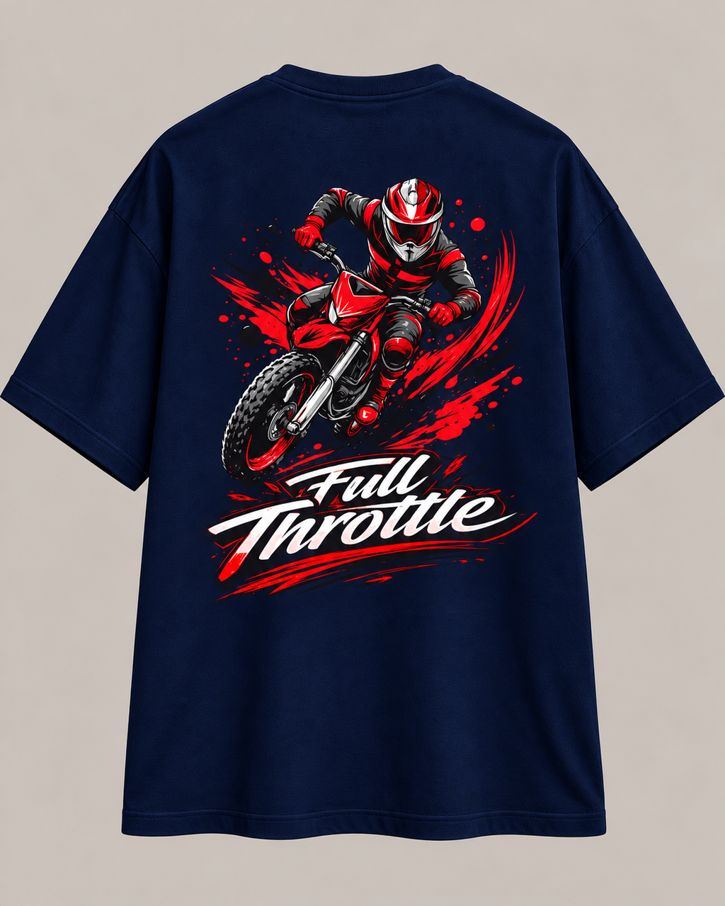 Full Throttle Oversized T-Shirt