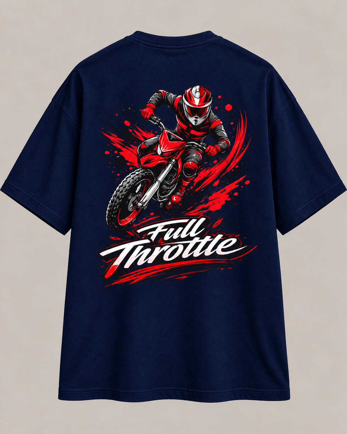 Full Throttle Oversized T-Shirt