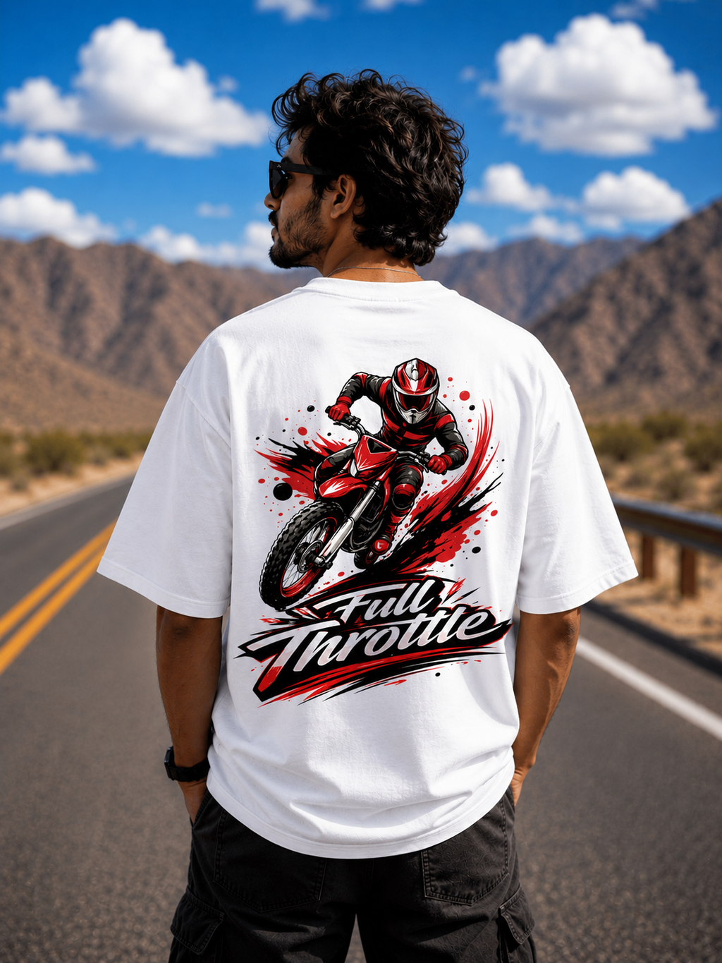 Full Throttle Oversized T-Shirt