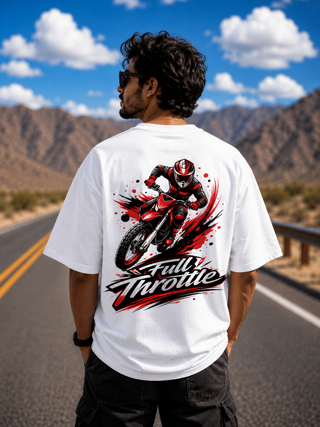 Full Throttle Oversized T-Shirt