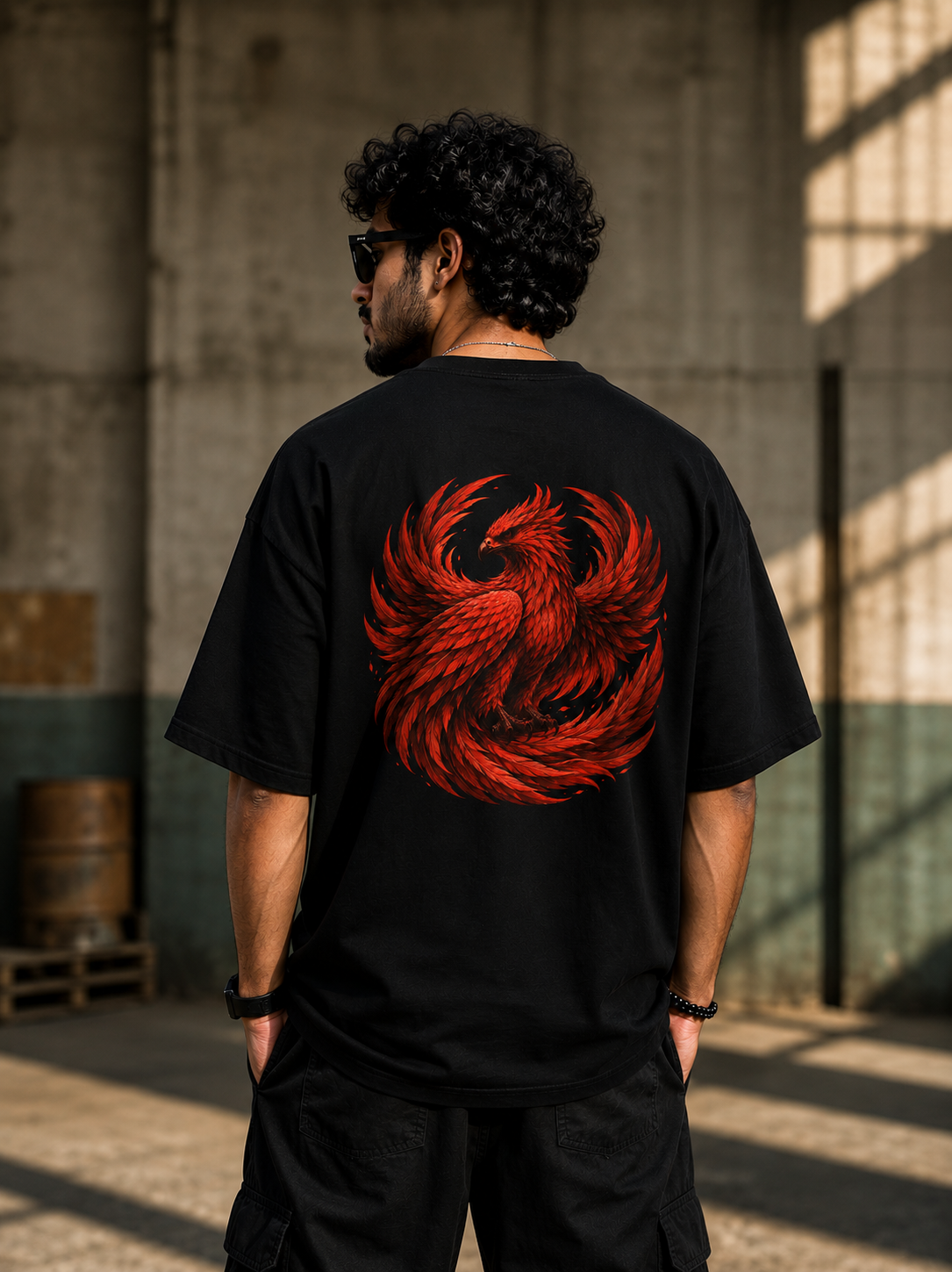Born from Fire Oversized T-Shirt