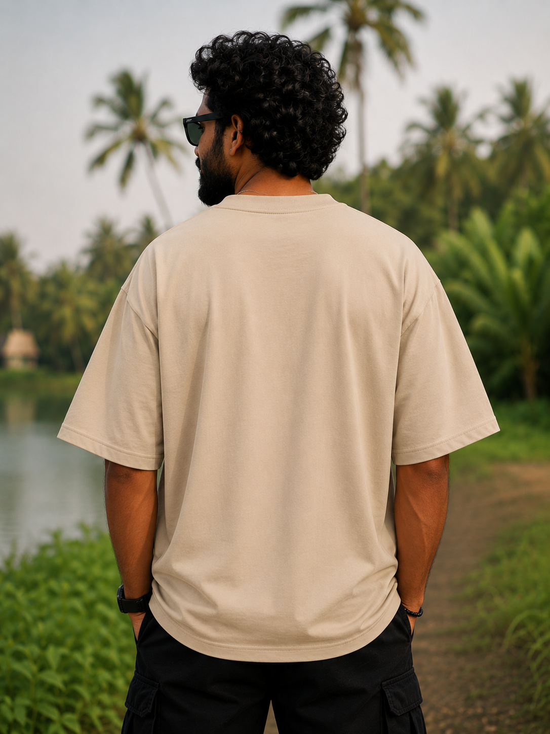 Onam Mood Oversized T-shirt