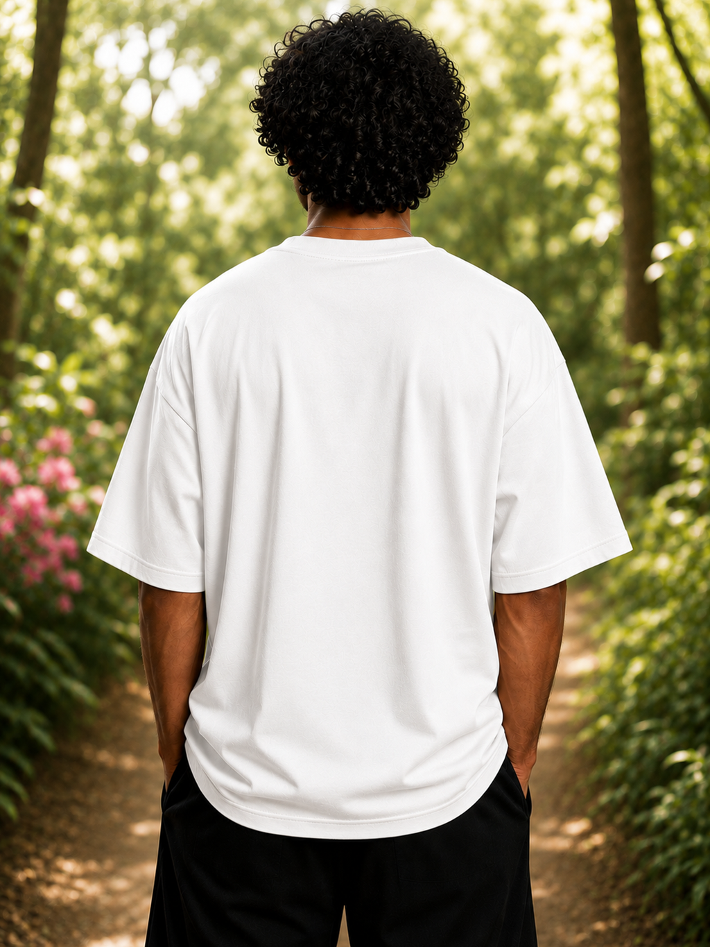 Whispers of Nature Oversized T-Shirt