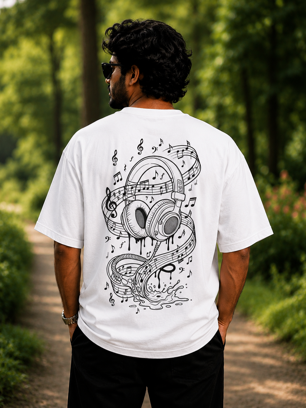 Lost in Music Oversized T-Shirt