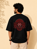 Theyyam Crest Oversized T-shirt