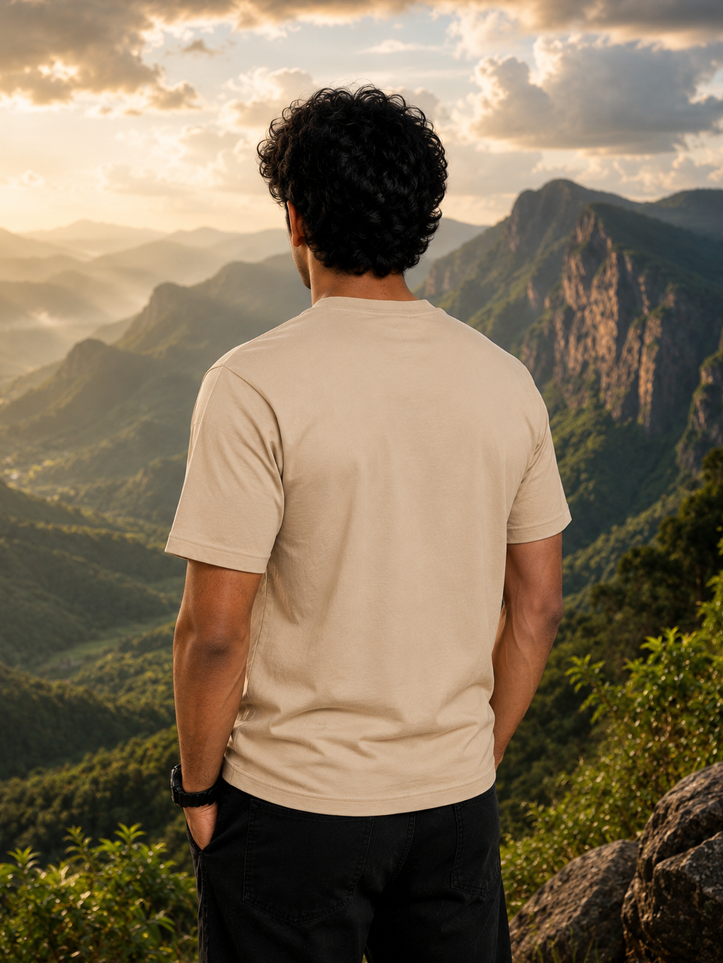 Peace Within Regular Fit T-Shirt