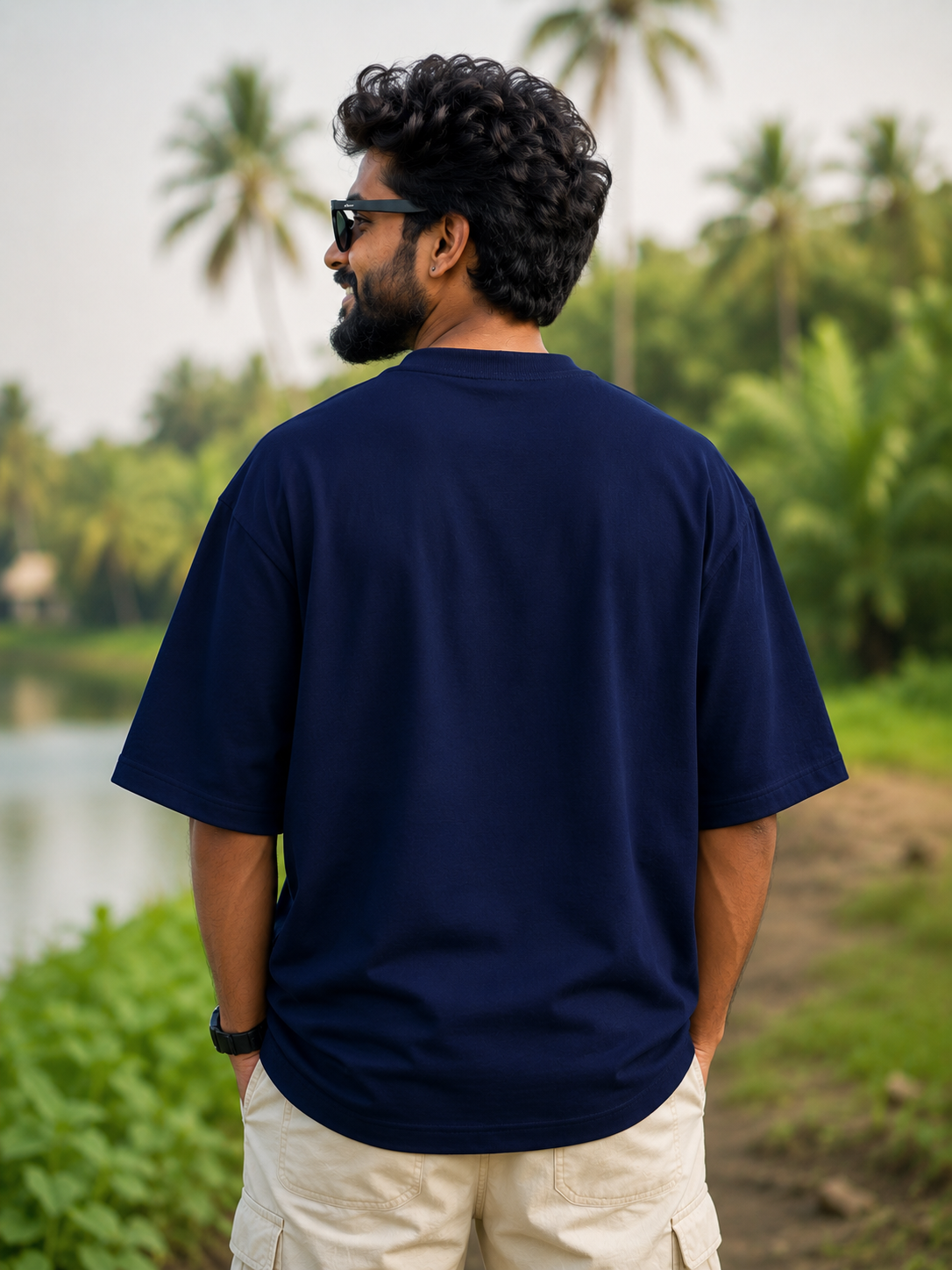 Onam Mood Oversized T-shirt