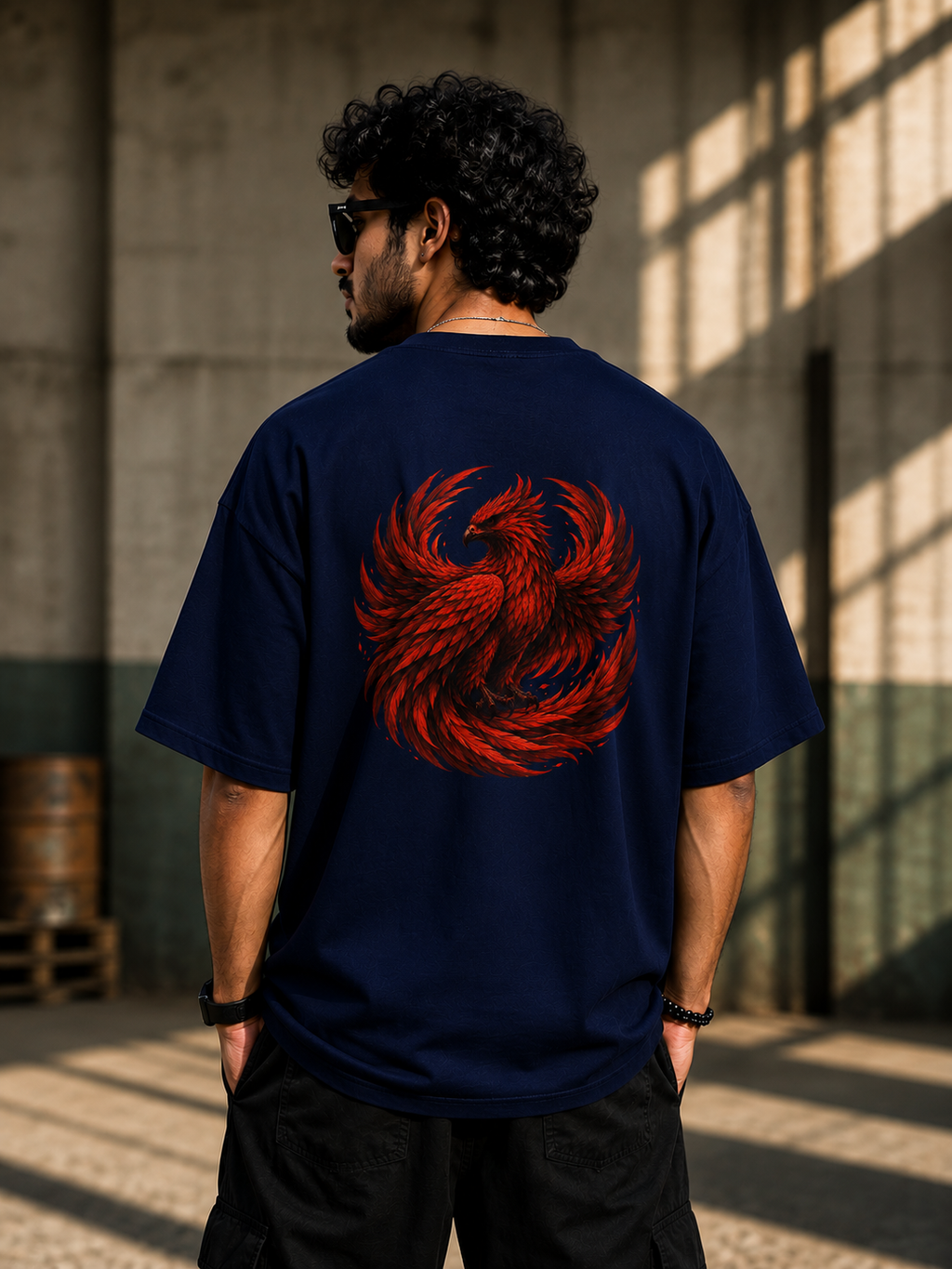 Born from Fire Oversized T-Shirt