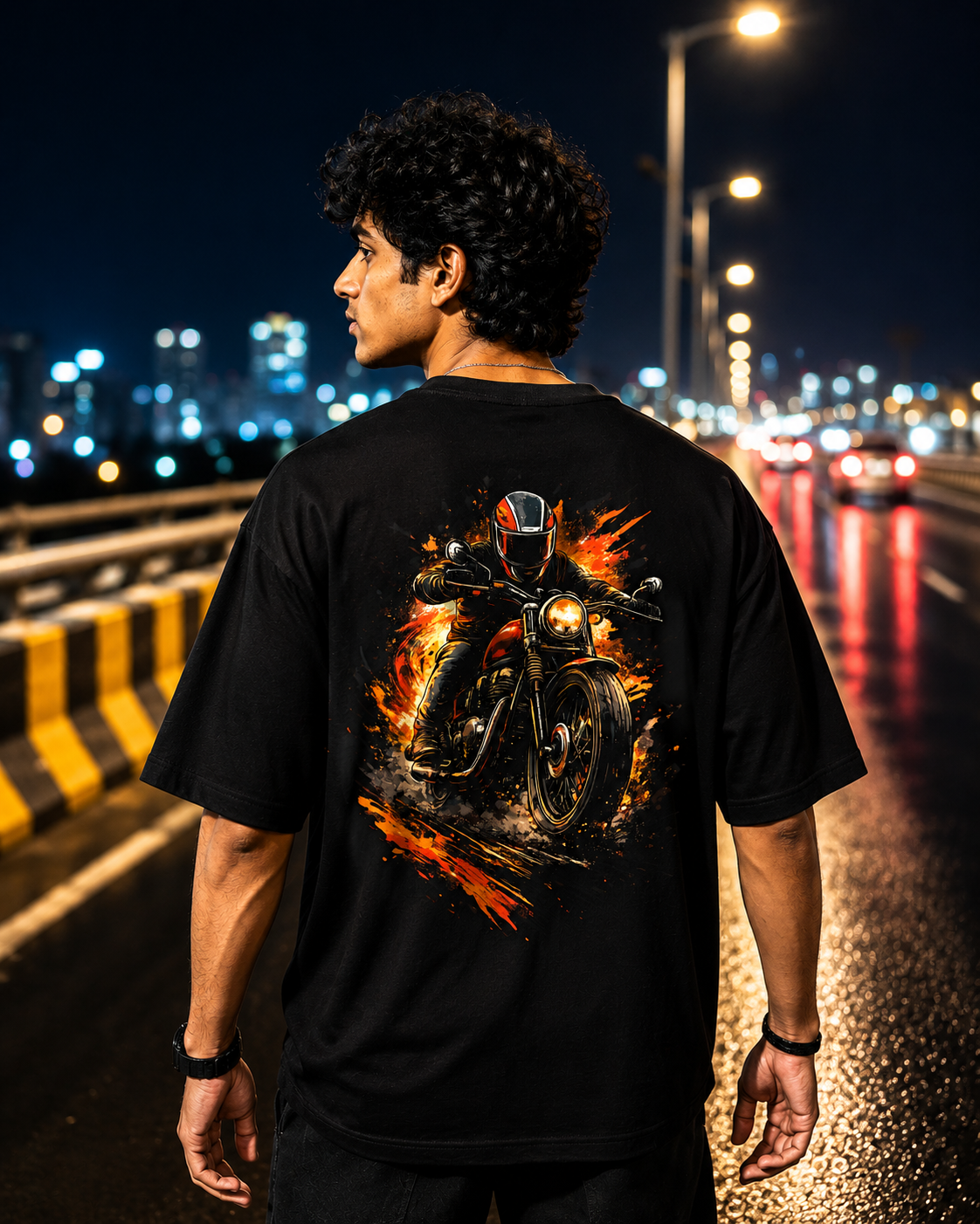 Midnight Rider Oversized T-Shirt