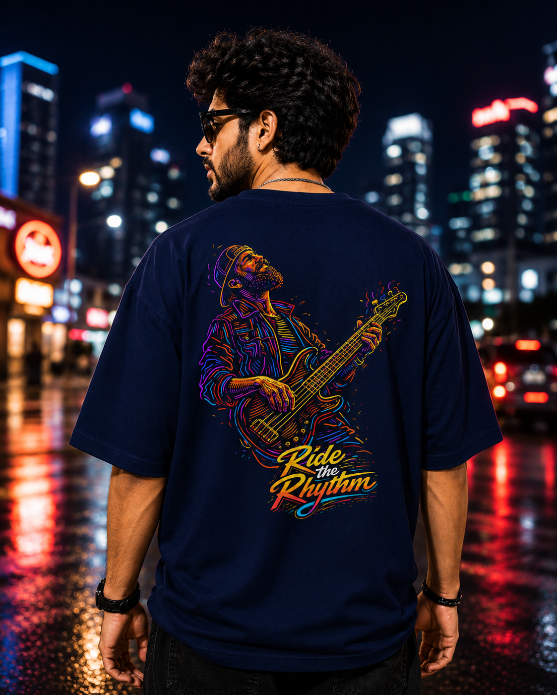 Ride The Rhythm Oversized T-Shirt