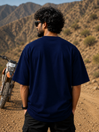 Freedom Has Two Wheels Oversized T-shirt