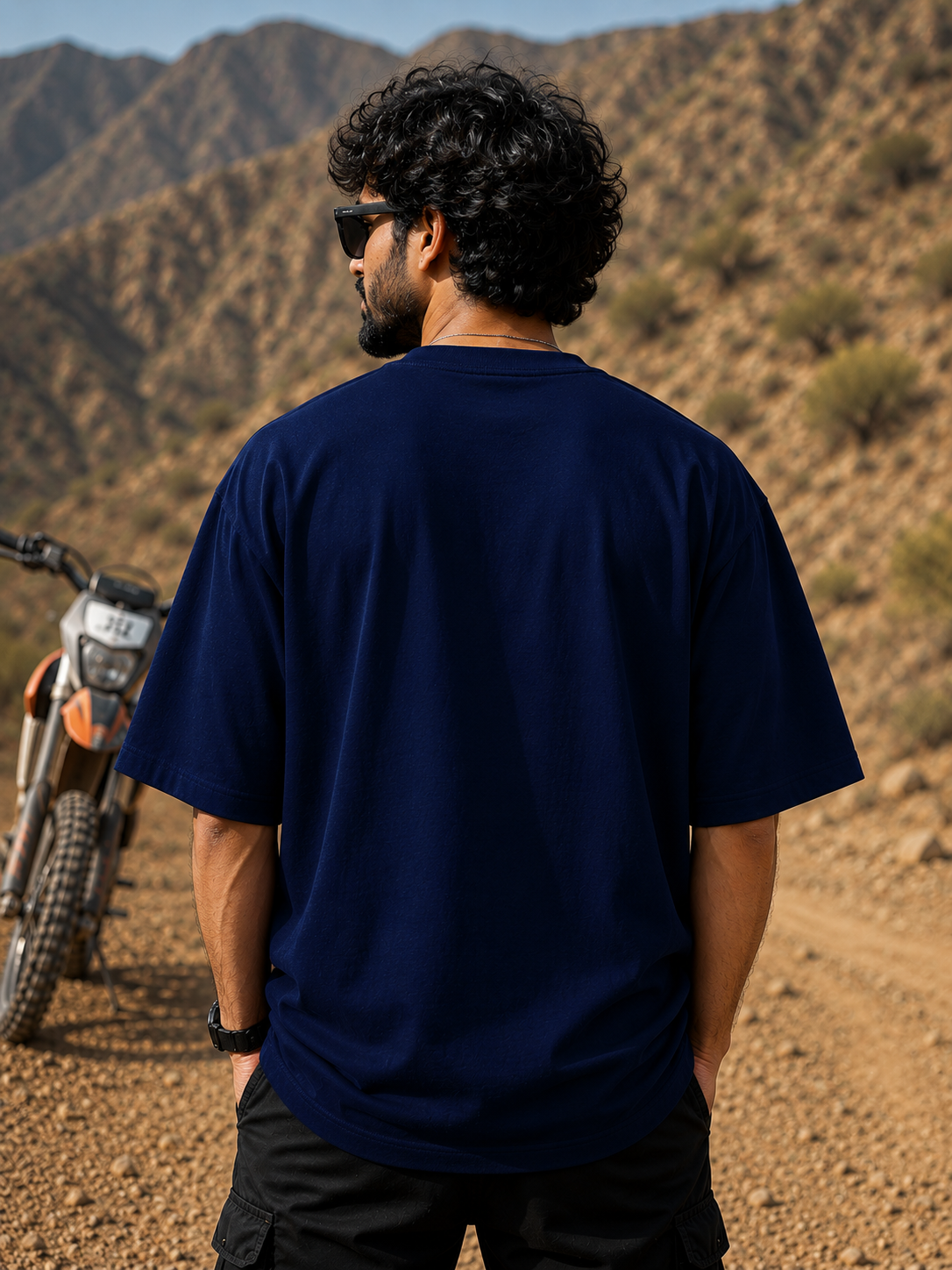 Freedom Has Two Wheels Oversized T-shirt