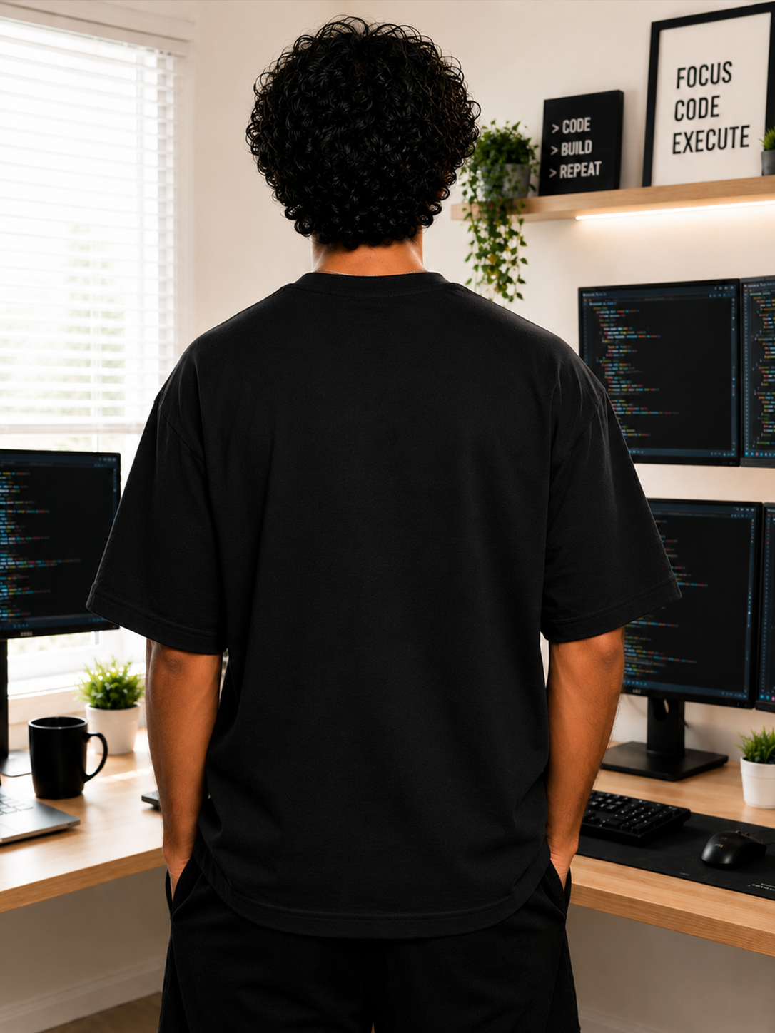 Shadow Mode Oversized T-Shirt