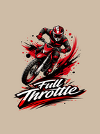 Full Throttle Oversized T-Shirt