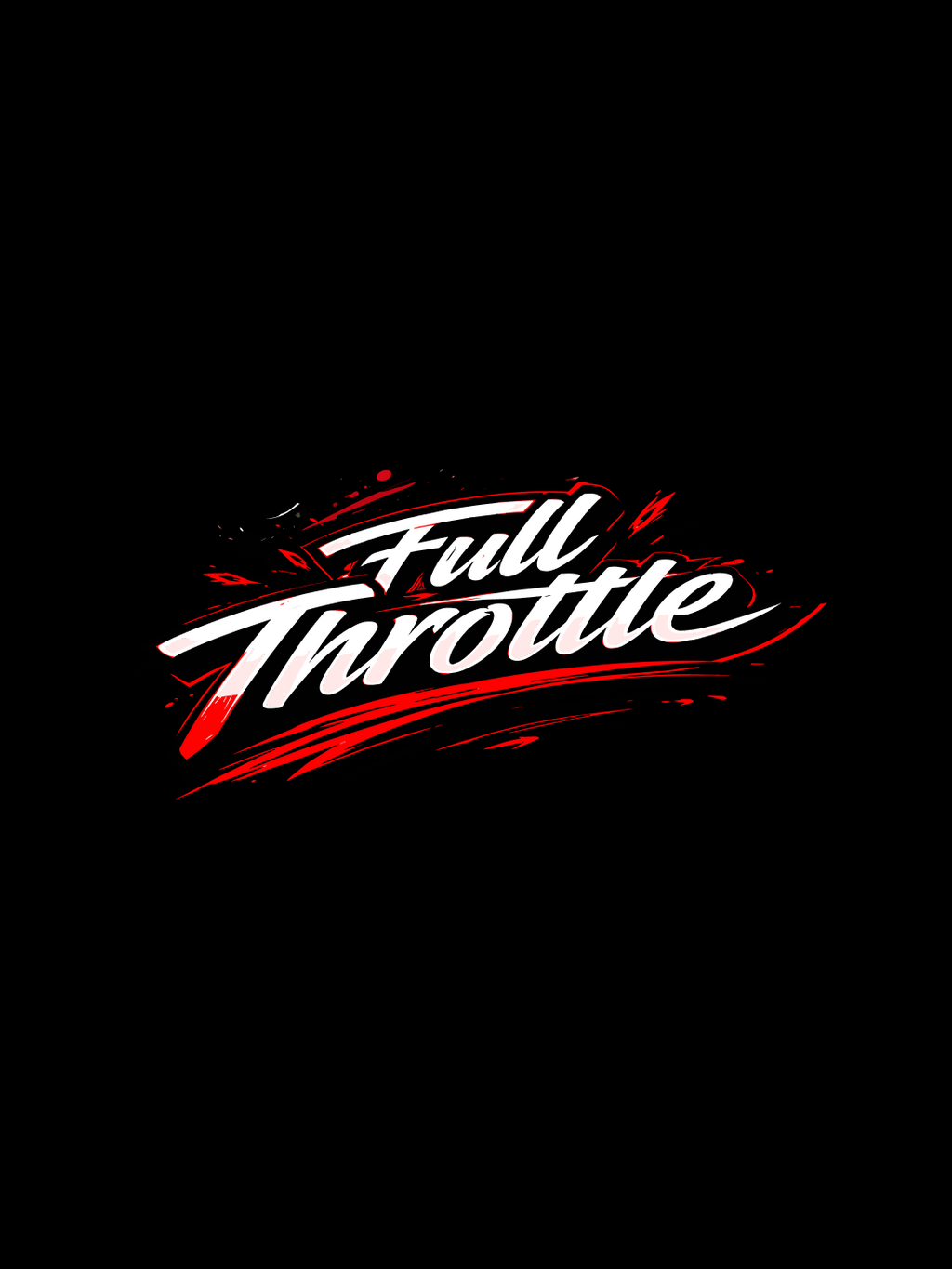 Full Throttle Oversized T-Shirt