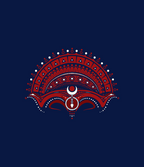 Theyyam Crest Oversized T-shirt