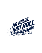 No Rules Just Roll Oversized T-shirt