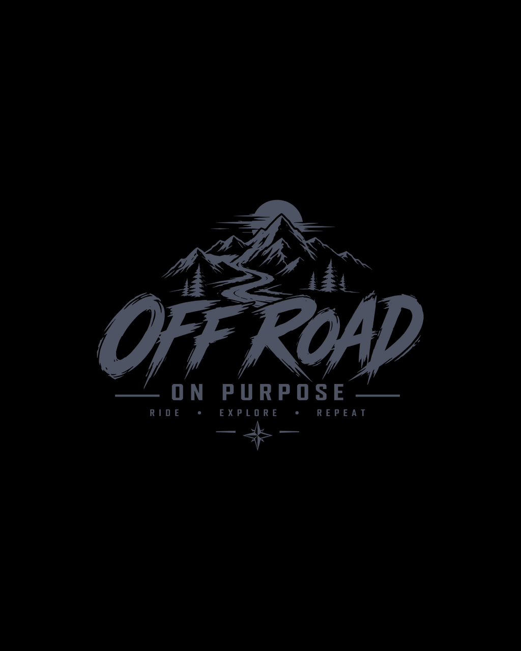 Off Road On Purpose Oversized T-shirt
