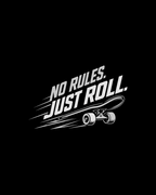 No Rules Just Roll Oversized T-shirt