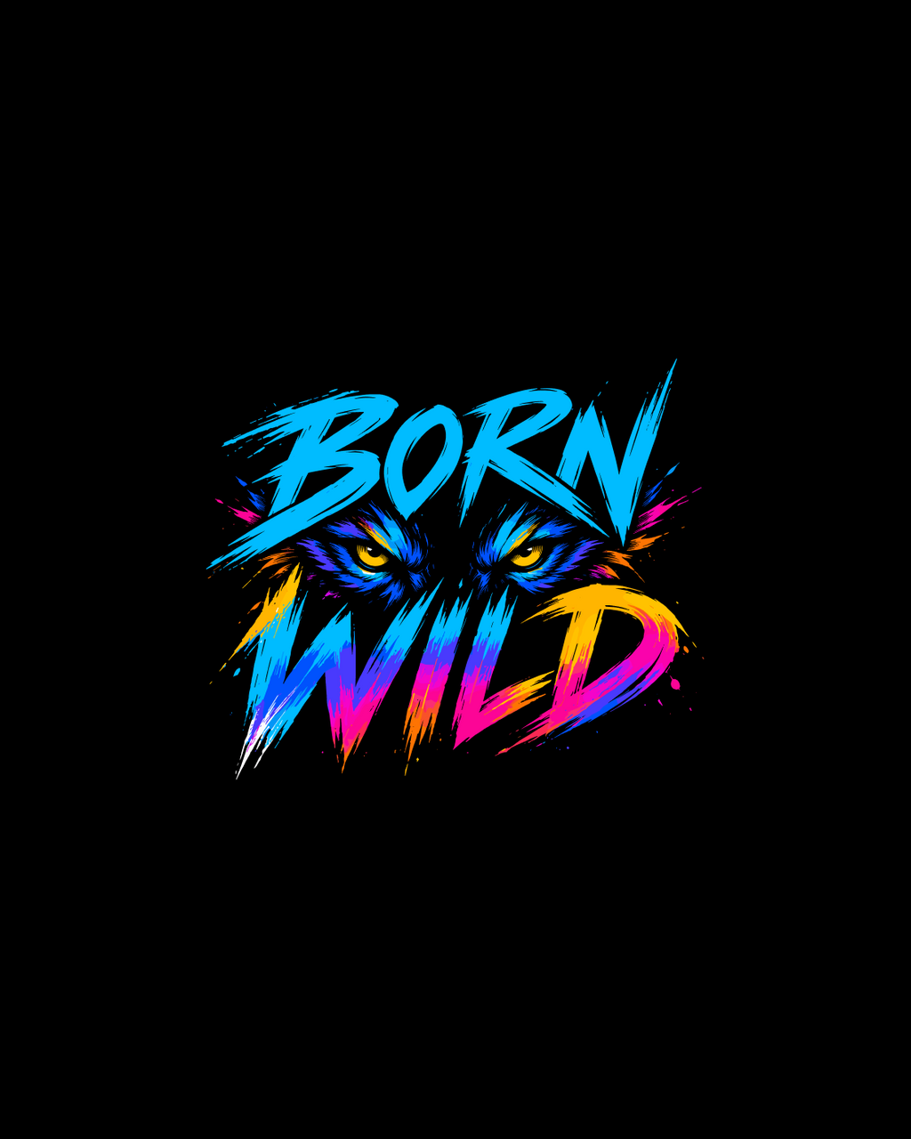 Born Wild Oversized T-shirt