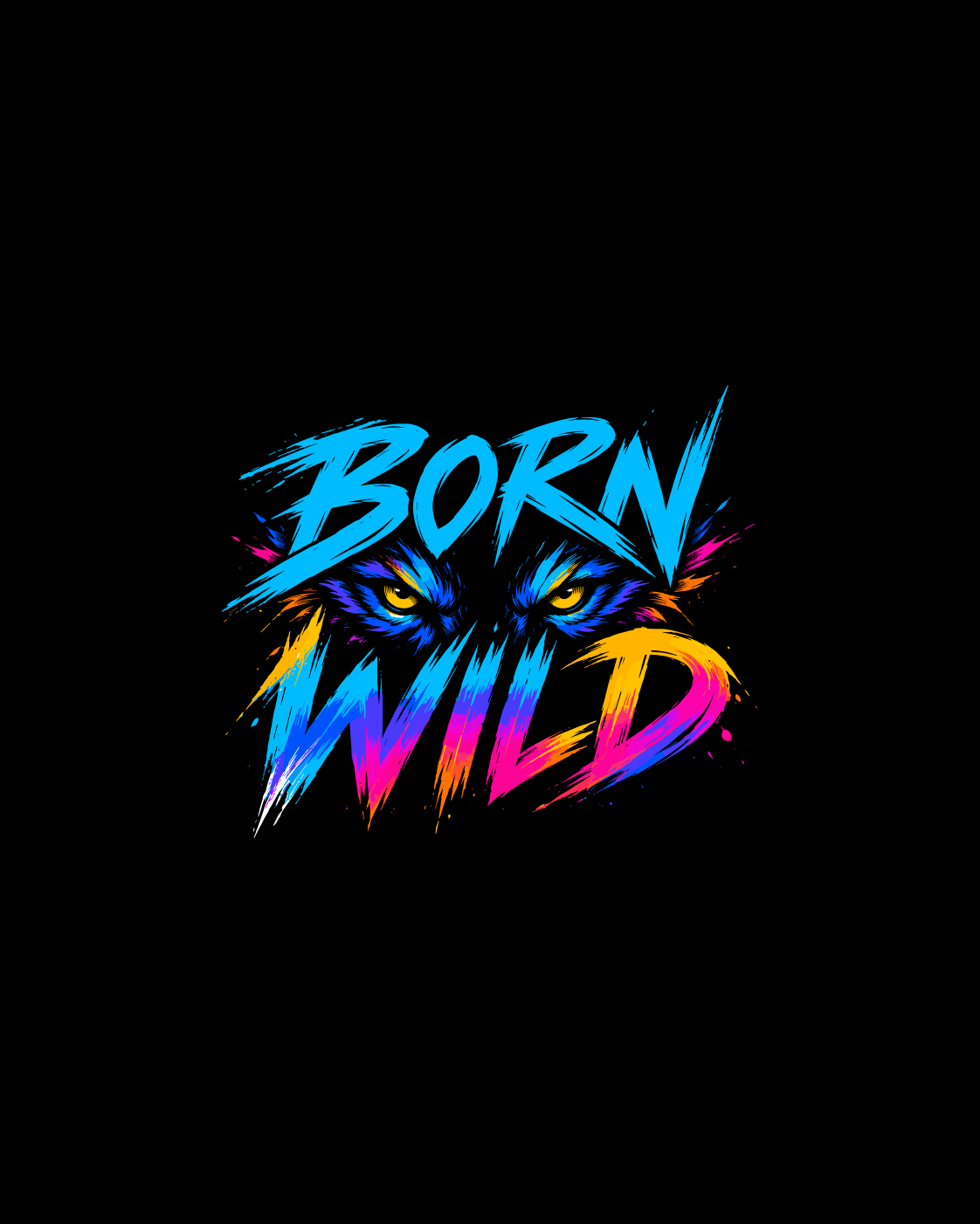 Born Wild Oversized T-shirt