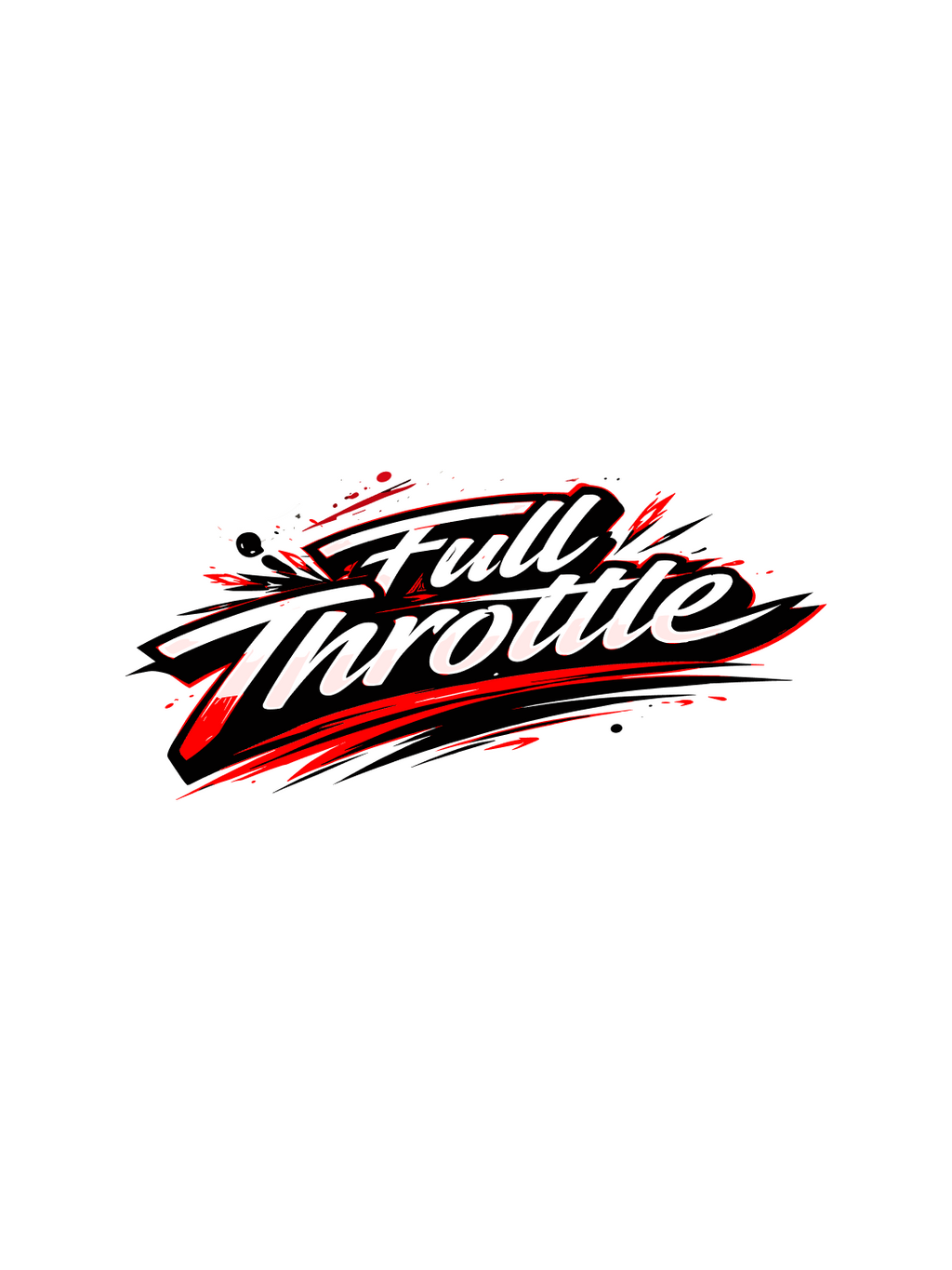 Full Throttle Oversized T-Shirt