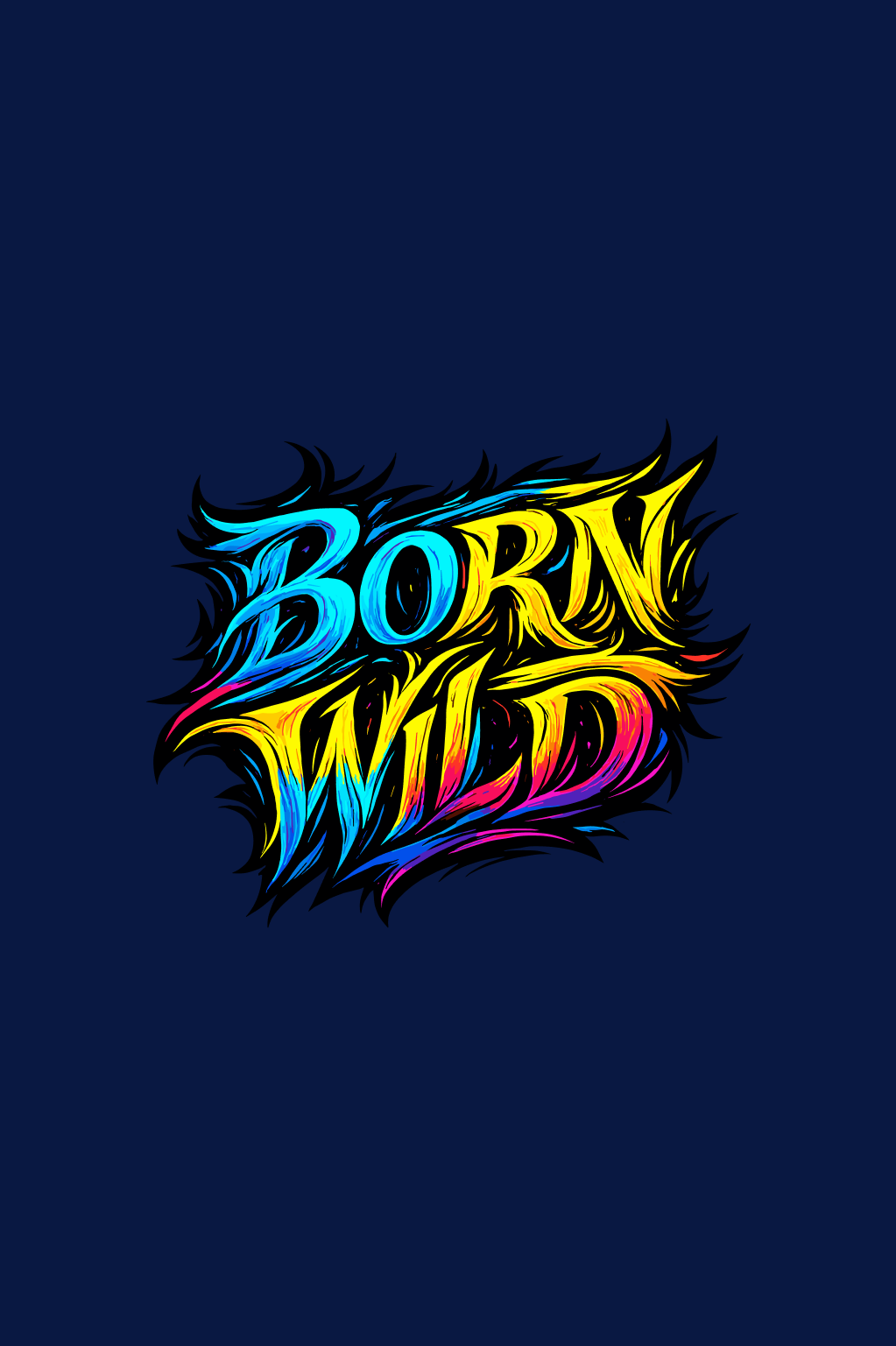 Born Wild Oversized T-shirt
