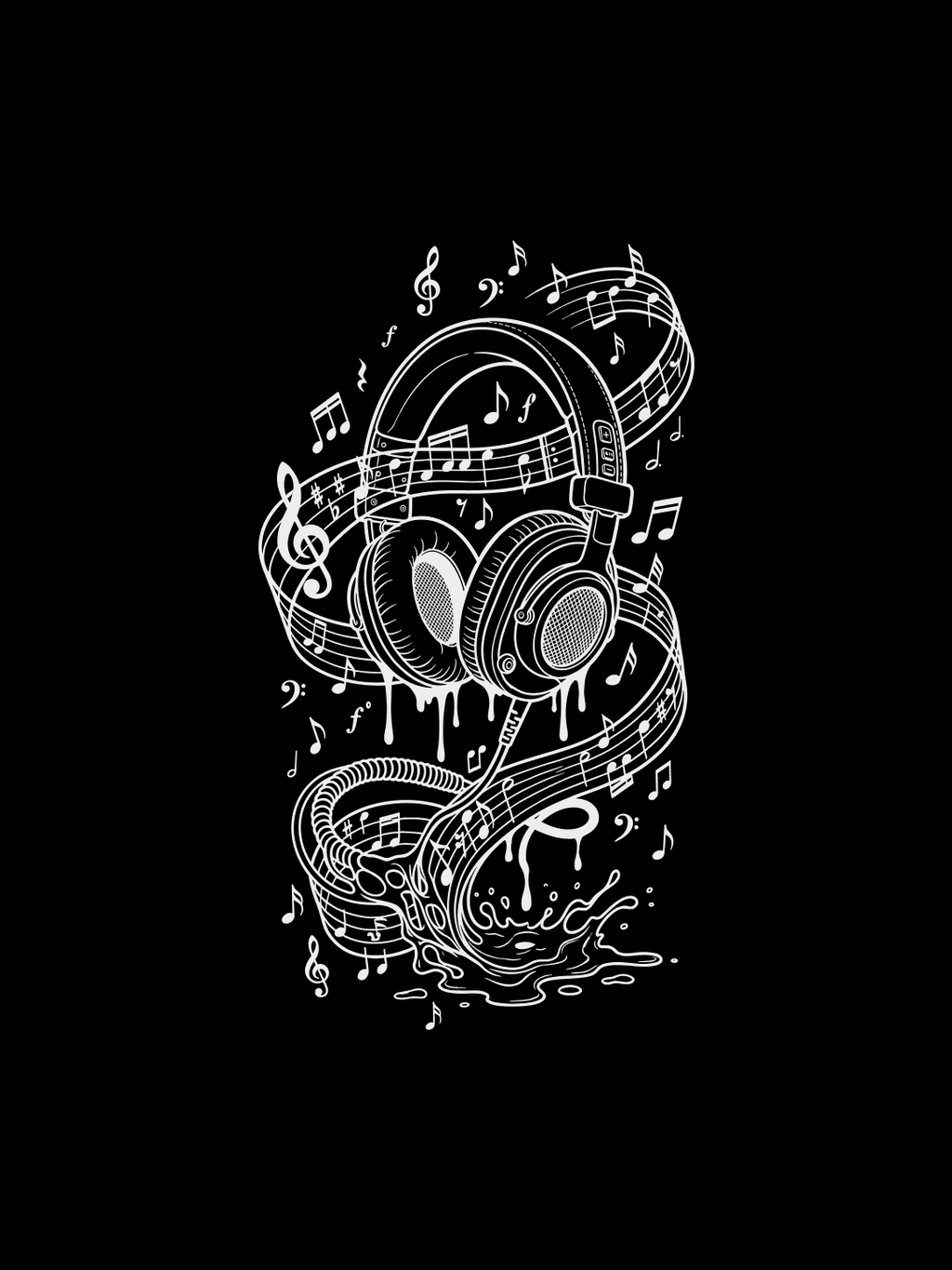 Lost in Music Oversized T-Shirt