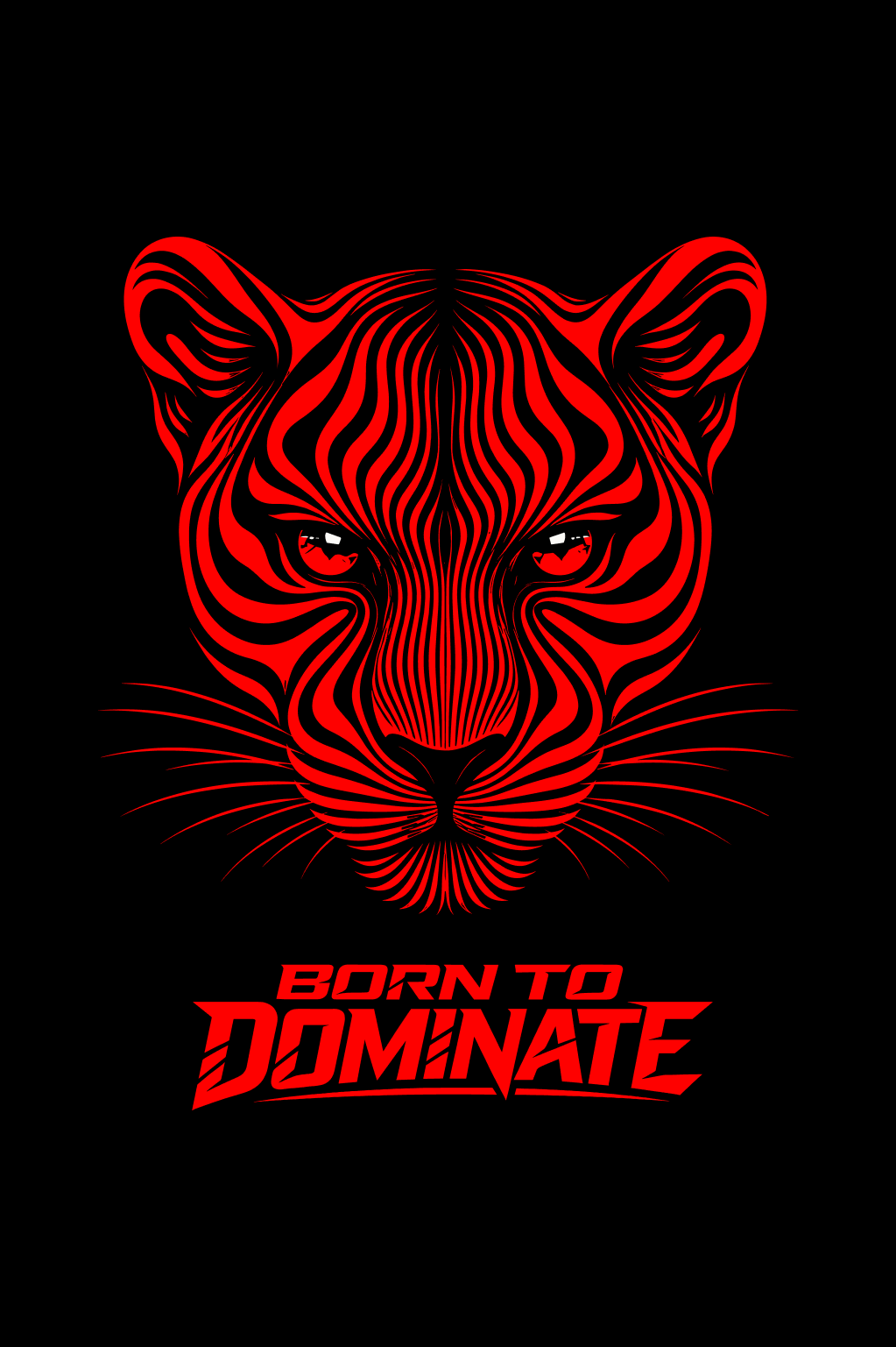 Born to Dominate Oversized T-shirt