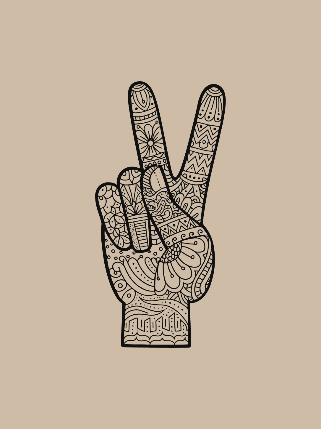 Peace Within Regular Fit T-Shirt