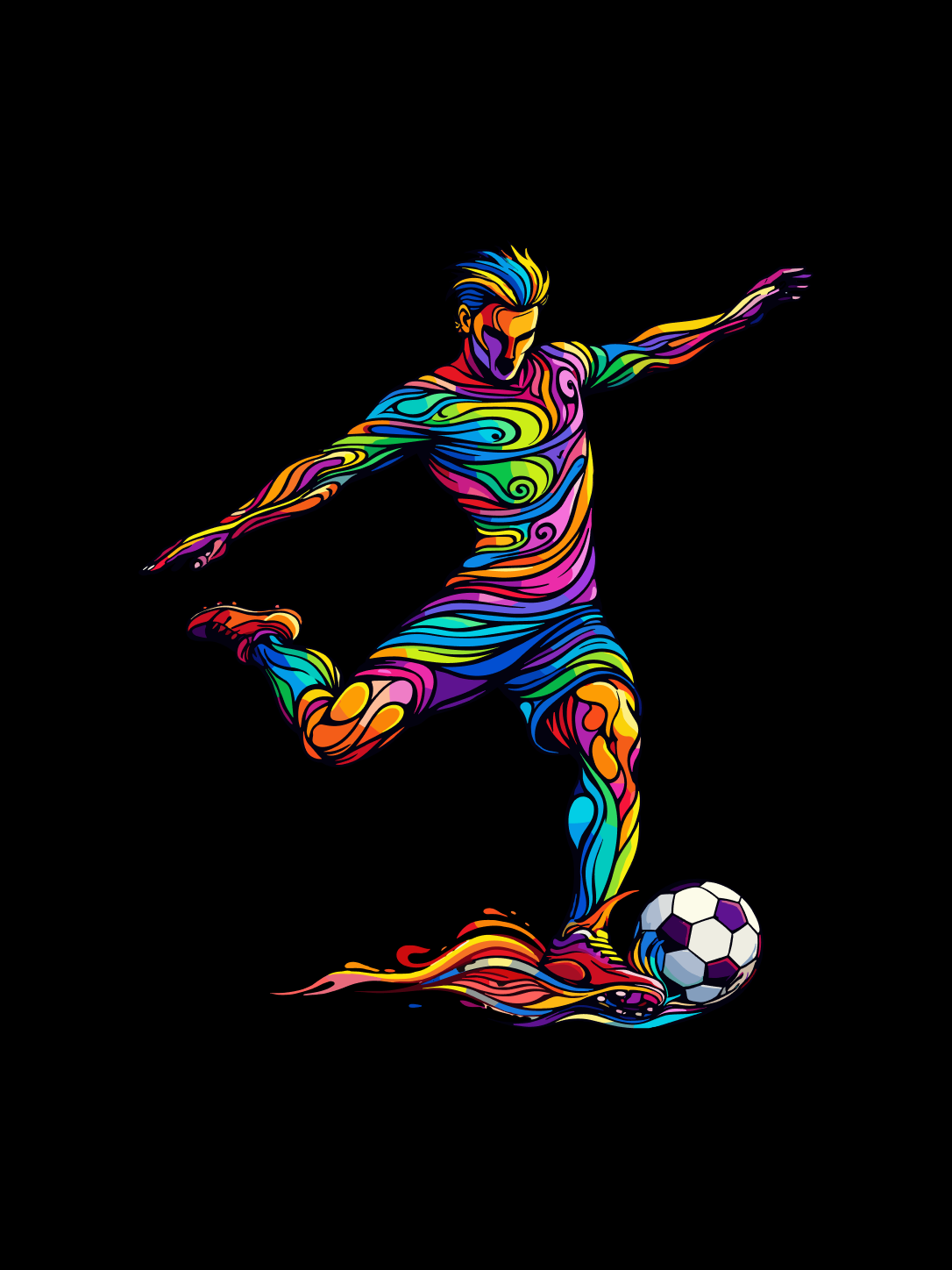 Beauty of Football Oversized T-Shirt